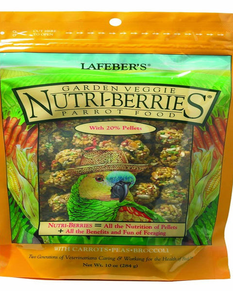 Lafeber Company Garden Veggie Nutri-Berries Parrot Food 1ea/10 oz