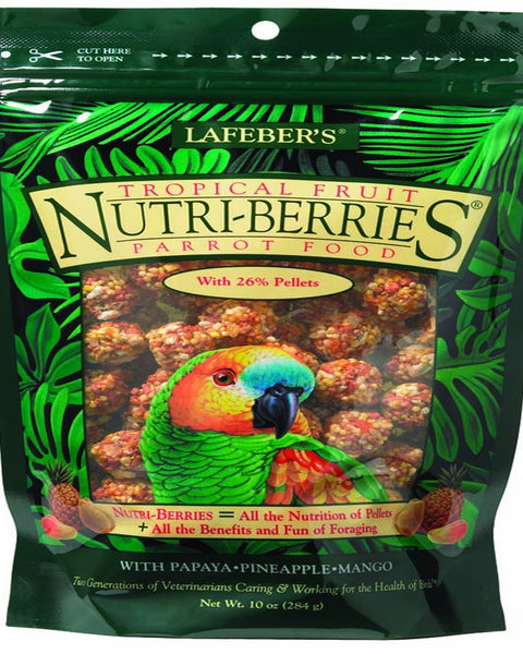 Lafeber Company Tropical Fruit Nutri-Berries Parrot Food 1ea/10 oz