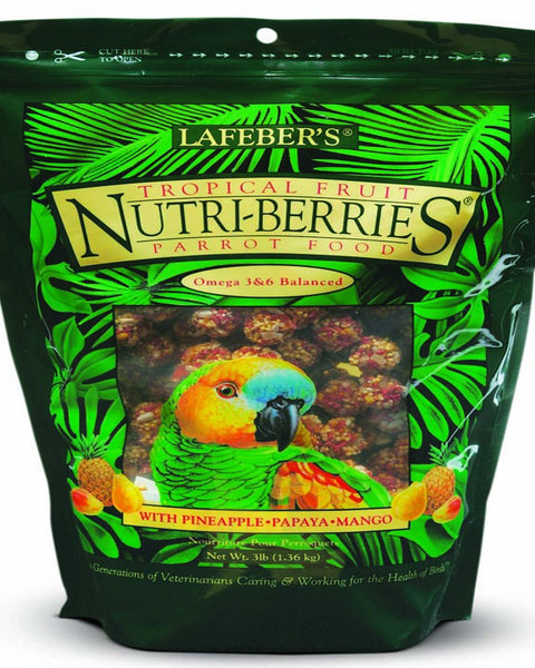 Lafeber Company Tropical Fruit Nutri-Berries Parrot Food 1ea/3 lb