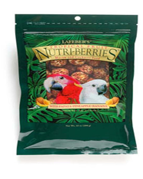 Lafeber Company Tropical Fruit Nutri-Berries Macaws & Cockatoos Food 1ea/10 oz