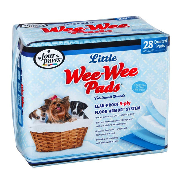 Four Paws Four Paws Wee-Wee Superior Performance Little Dog Pee Pads 1ea/28 ct