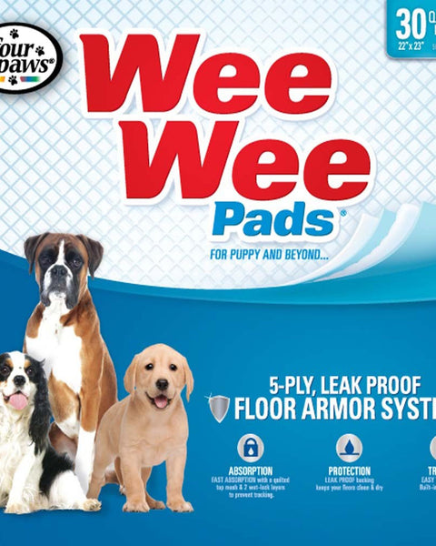 Four Paws Four Paws Wee-Wee Superior Performance Dog Pee Pads 1ea/30 ct, 22 in X 23 in