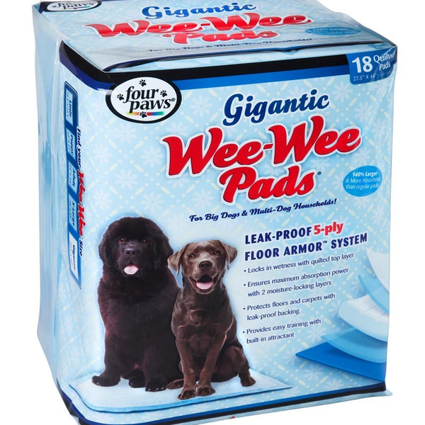 Four Paws Four Paws Wee-Wee Gigantic Dog Pee Pads 1ea/18 ct, 27.5 in X 44 in