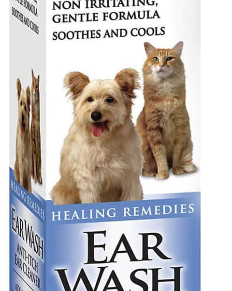 Four Paws Healthy Promise Pet Ear Wash for Dogs and Cats Ear Wash 1ea/4 oz