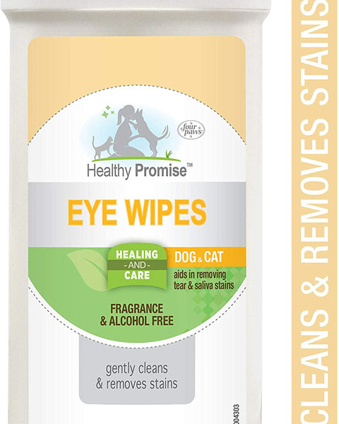 Four Paws Eye Wipes for Dog & Cat Eye Wipes 1ea/25 ct