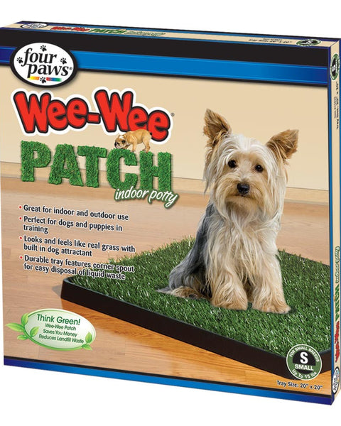 Four Paws Wee-Wee Dog Grass Patch Tray Patch 1ea/SMall (6 ct)