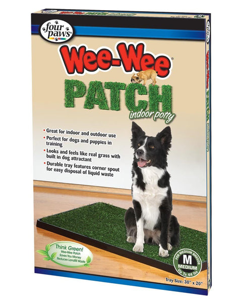 Four Paws Wee-Wee Dog Grass Patch Tray Patch 1ea/Medium (3 ct)