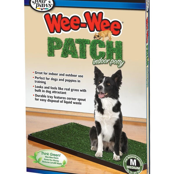 Four Paws Wee-Wee Dog Grass Patch Tray Patch 1ea/Medium (3 ct)