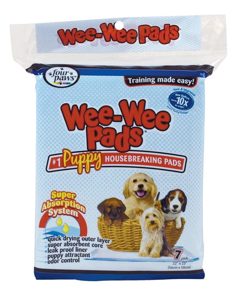 Four Paws Four Paws Wee-Wee Superior Performance Dog Pee Pads 1ea/7 ct, 22 in X 23 in