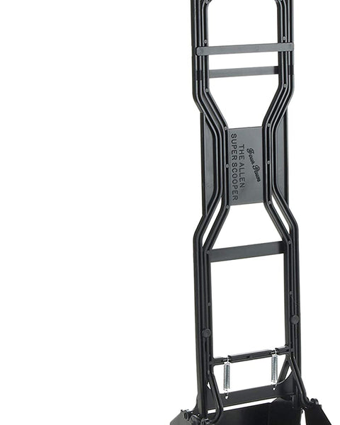 Four Paws Allen's Super Dog Scooper For Grass Plain Hard Surfaces Black 1ea/6 in X 6.38 in X 29 in