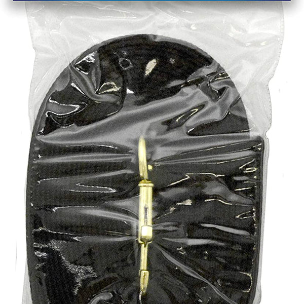 Four Paws Cotton Web Dog Lead Black 1ea/20 ft