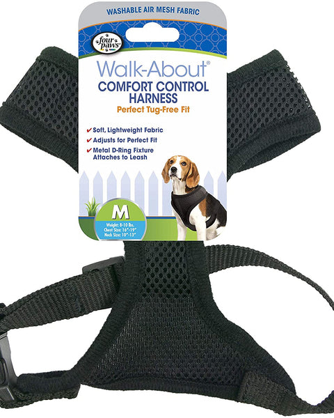 Four Paws Comfort Control Dog Harness Red 1ea/Extra Large
