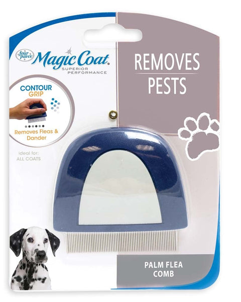 Four Paws Magic Coat Professional Series Palm Flea Comb for Dogs Palm Flea Comb 1ea/One Size