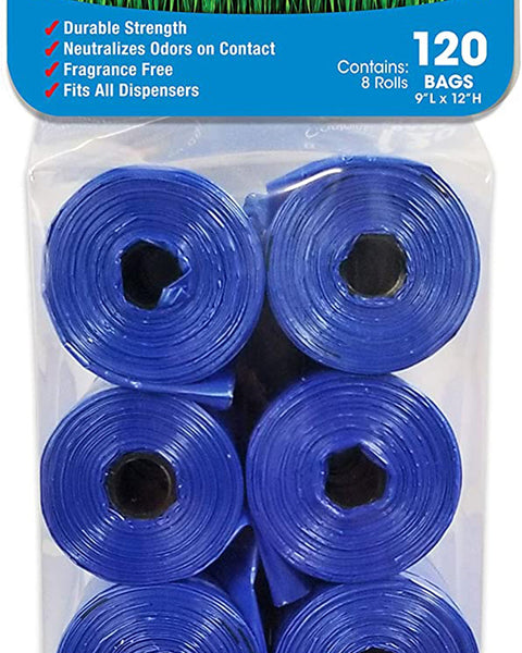 Four Paws Wee-Wee Outdoor Odor Control Heavy Duty Dog Waste Bags Refill Rolls Waste Bags 1ea/120 ct