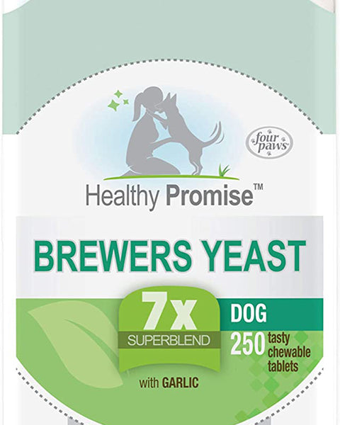 Four Paws Healthy Promise Brewers Yeast for Dogs Immunity 1ea/250 ct