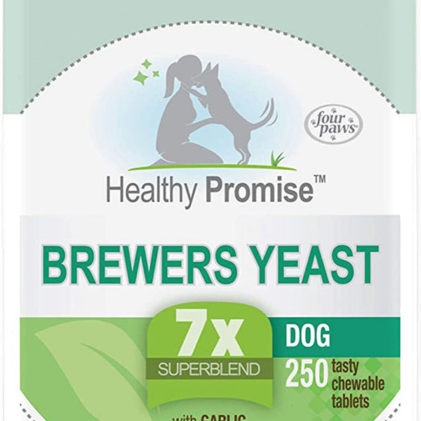 Four Paws Healthy Promise Brewers Yeast for Dogs Immunity 1ea/250 ct