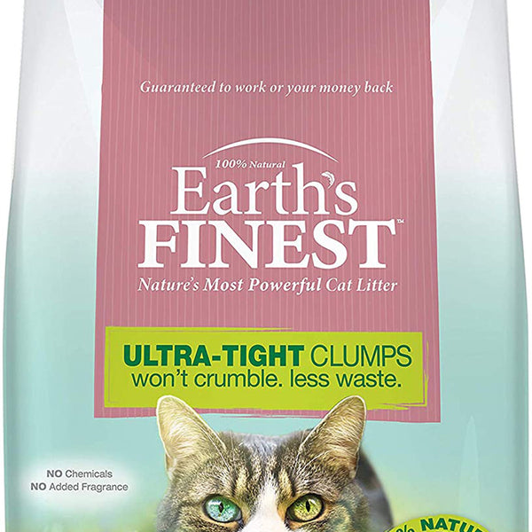 Four Paws Earth’s FINEST® Cat Litter, Premium Clumping, Lightweight, Absorbent Formula 1ea/7.2 lb