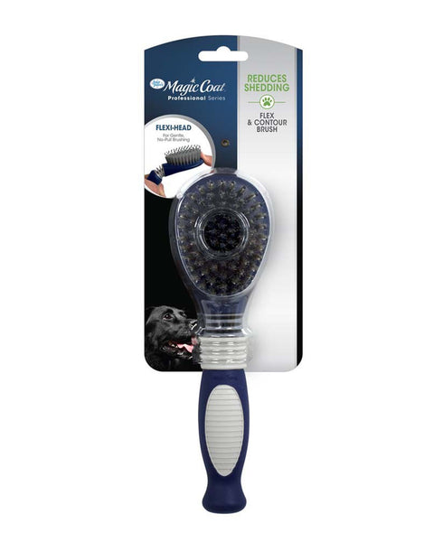 Four Paws Magic Coat Professional Series Flex & Contour Pin and Bristle Brush for Dogs 1ea/One Size