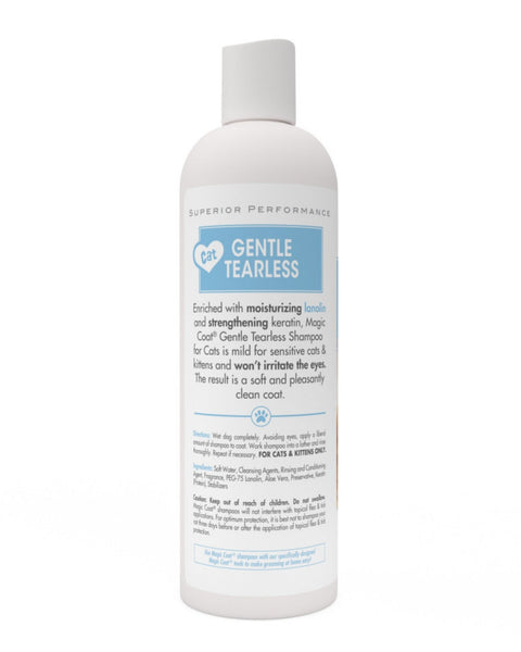 Four Paws Magic Coat Tearless Shampoo for Cats & Kittens Tearless Cat Shampoo, 1ea/16oz.