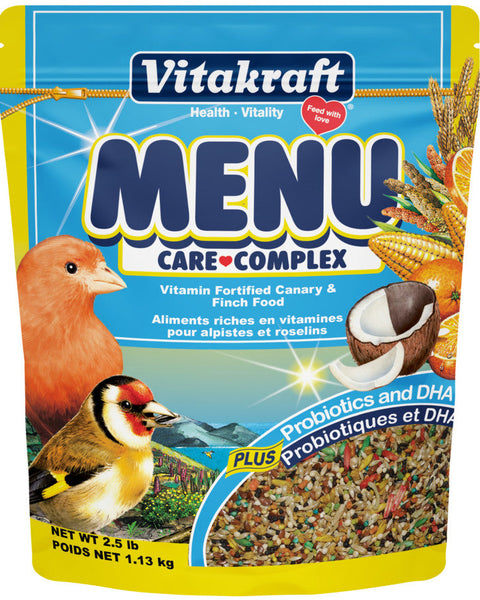 Vitakraft Menu Canary & Finch Food 1ea/2.5 lb