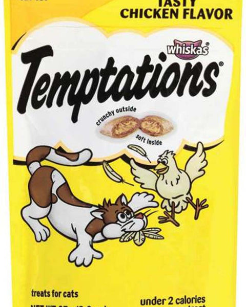 Temptations Classics Crunchy & Soft Adult Cat Treats Tasty Chicken 1ea/3oz.