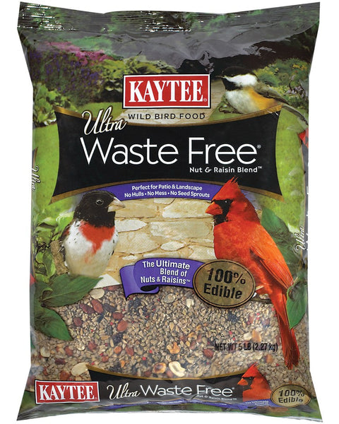 Kaytee Ultra Waste Free Nut & Raisin Blend 1ea/5 lb