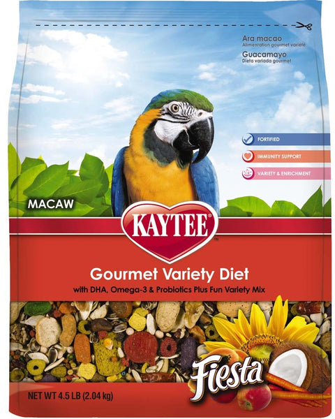 Kaytee Fiesta Macaw Bird Food 1ea/4.5 lb