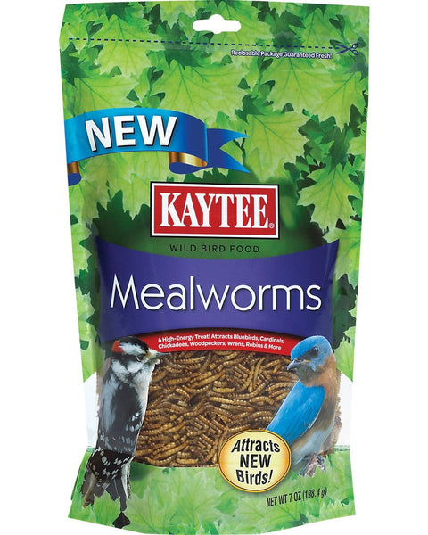 Kaytee Mealworm Food Pouch 1ea/7 oz