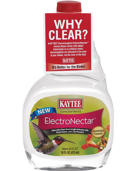 Kaytee Hummingbird ElectroNectar Concentrate Clear 6ea/16 oz