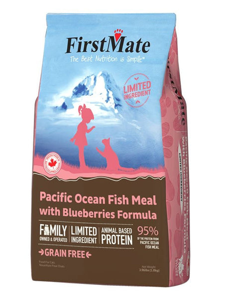 Firstmate Cat Limited Ingredient Grain Free Ocean Fish Blueberries 3.96Lb.