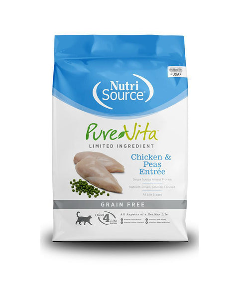 Pure Vita Cat Grain Gree Chicken 2.2Lb