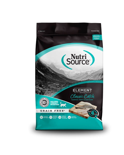 Nutrisource Cat Grain Free Element Classic Catch 4Lb