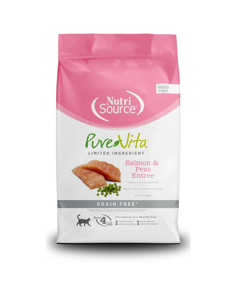 Pure Vita Cat Grain Free Salmon 15Lb