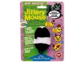 Spot Jittery Mouse Plush Cat Toy Gray; White 3 in