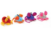 Spot Rattle Clatter Mouse Cat Toy with Catnip Assorted 9 in Large