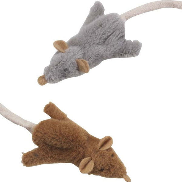 Skinneeez Mouse Toy with Catnip Assorted 7 in