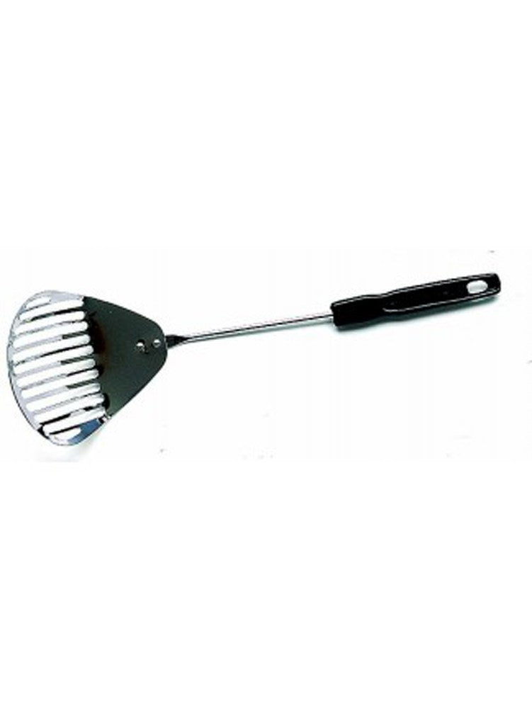 Spot Chrome Cat Litter Scoop with Plastic Handle Black 12 in