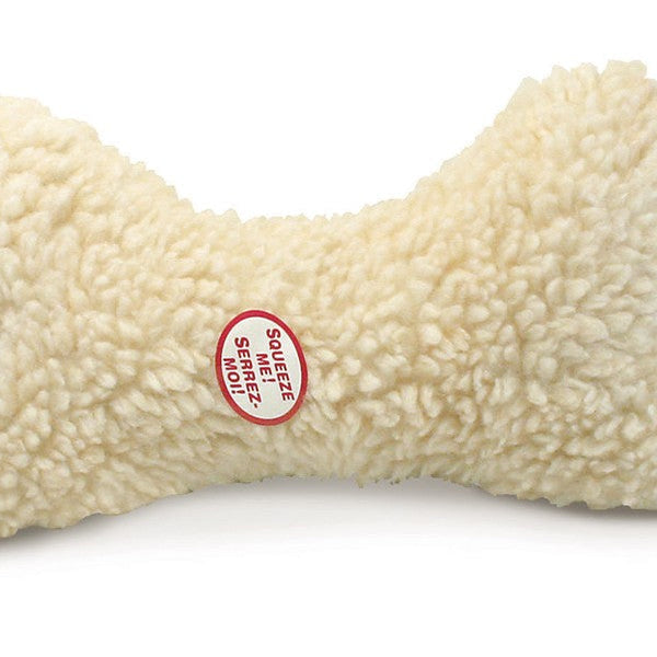 Spot Fleece Dog Toy Bone Natural 1ea/12 in