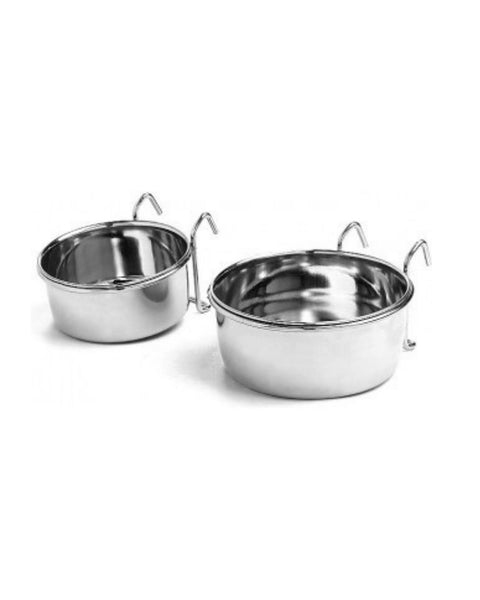 Spot Stainless Steel Coop Cup with Wire Hanger Silver, 1ea/10 oz