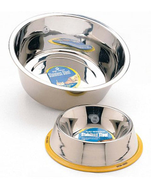 Spot Stainless Steel Mirror Finish NoTip Dog Bowl Silver, 1ea/16 oz