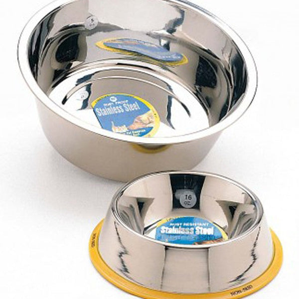 Spot Stainless Steel Mirror Finish NoTip Dog Bowl Silver, 1ea/16 oz