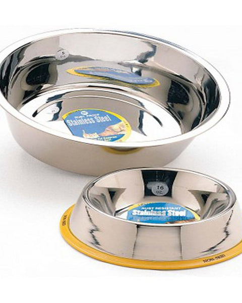 Spot Stainless Steel Mirror Finish Dog Bowl Silver, 1ea/2 qt