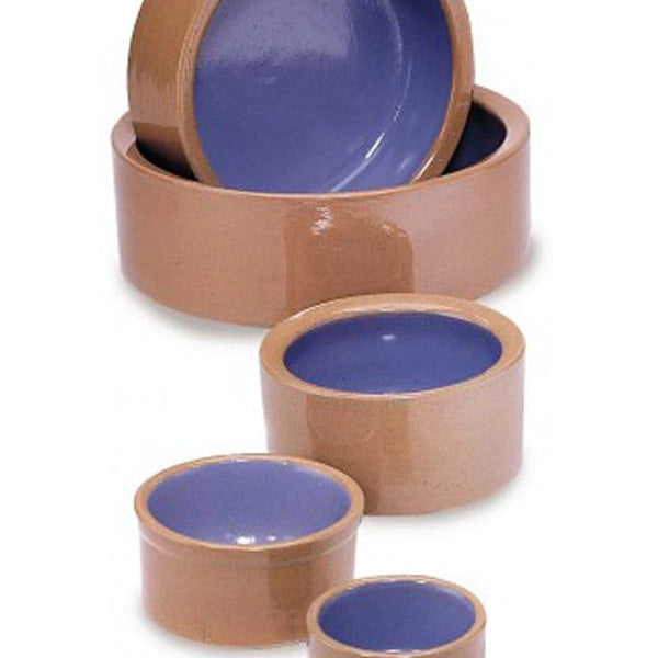 Spot Standard Crock Dog Bowl Blue, 1ea/7.5 in