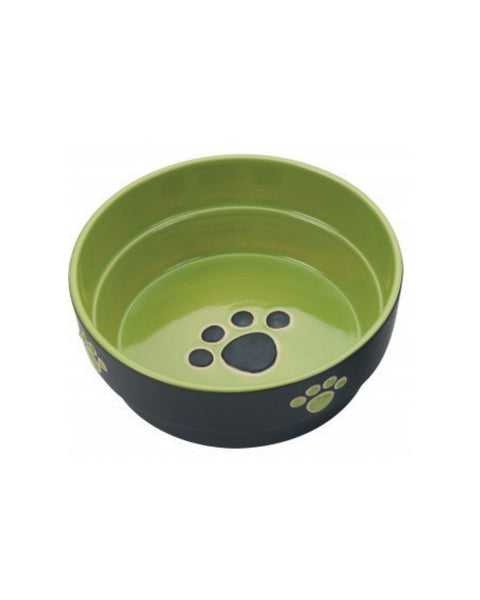 Spot 7" Dog, Green Fresco Stoneware