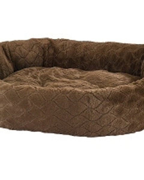 Spot Ethical Pet Diamond Cut Lounger 27 Inch Chocolate