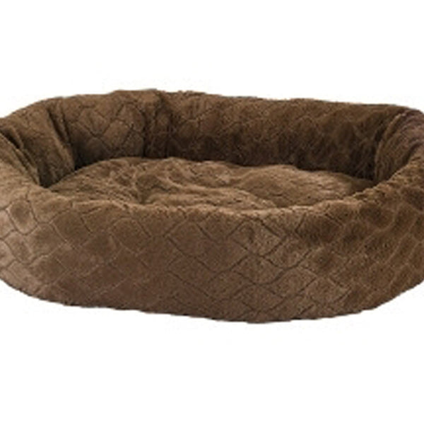 Spot Ethical Pet Diamond Cut Lounger 27 Inch Chocolate