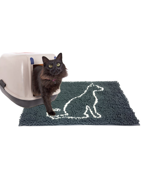 Spot 35” x 24” Brown, Clean Paws Cat Litter Mat