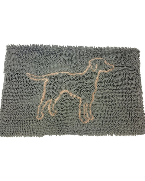 Spot 35” x 24” Sage Clean Paws Micro-fiber Mat