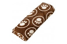 Spot Snuggler Paws/Circle Blanket Chocalate, 1ea/30 In X 40 in