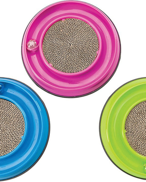 Spot Ethical Rockin Cat Scratcher 10In Asstd. Colors Cat Toy